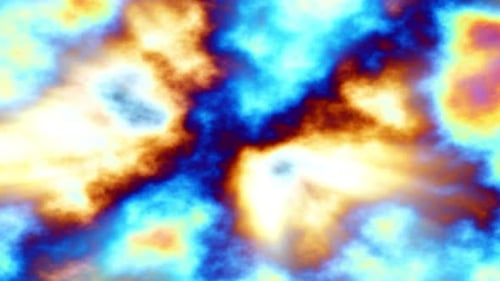 Fluid Abstract Color Morphing Background Loop