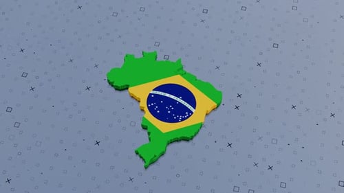 Brazil Political Border