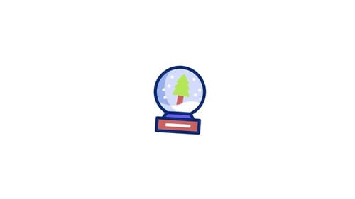 Snowglobe Animated Icon