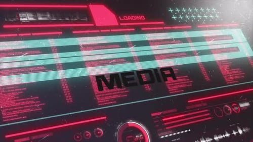 Digital Data Background Media