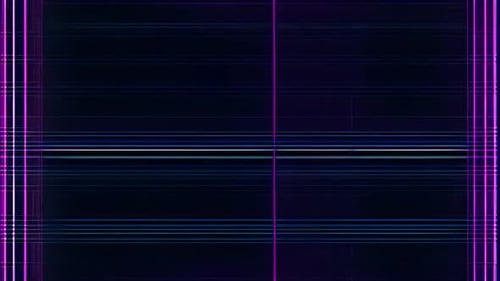 Abstract Glitch Noise Lines Grid Animated Background