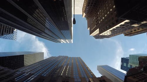 Urban City Skyline Metropolis Buildings