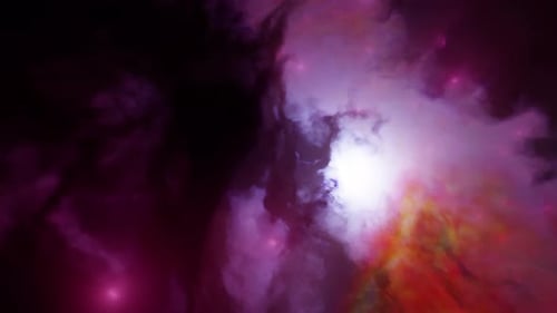 Abstract Galaxy In Deep Cosmos 01 4K