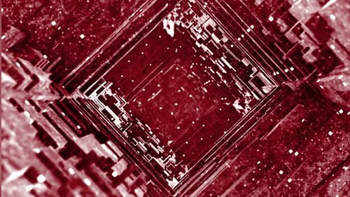 Moving 3d Space with Square Walls