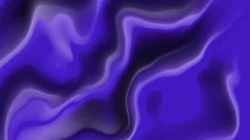 Glänzende leuchtende Wasserfarben-Animation