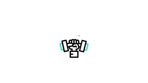 Icono animado de entrenamiento