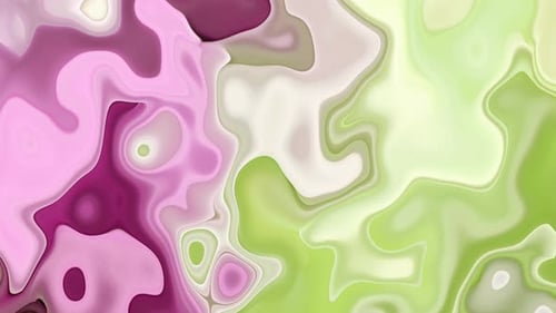 Colorful Abstract Fluid Organic Liquid Motion Loop Background