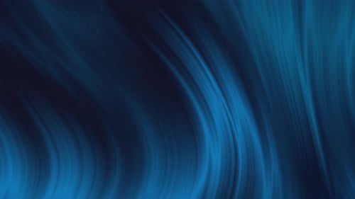 Blue Color Abstact Background with Liquid Loop Animation
