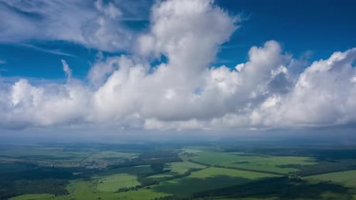 Clouds timelapse. Timelapse of the summer clouds forming in the sky
