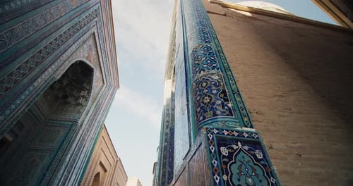 Samarkand city Shahi Zinda Mausoleums Islamic Architecture 17 of 51