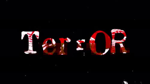 Grunge Terror Text Reveal Animation