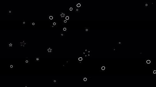 Floating Animated Bubble Popping Background Loop