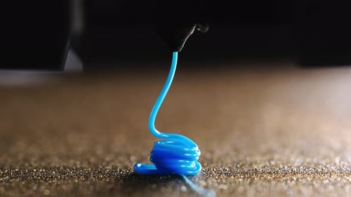 3D Printer Nozzle Cleaning Process