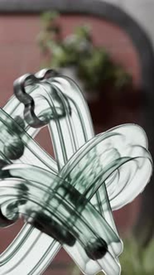 3D Abstract Marble Run Loop