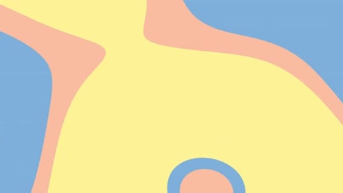 Fluid Abstract Shapes Background Animation Loop