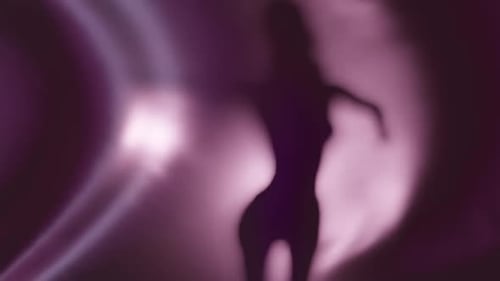 Abstract Fluid Light Leak Background Transition Overlay