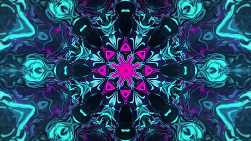 Colorful Mandala - Kaleidoscopic Pattern