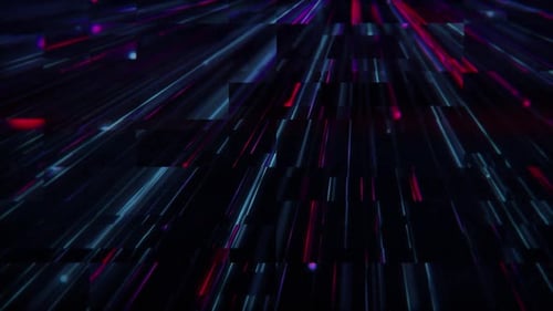Antecedentes tecnológicos de neón con flujo de datos de fibra óptica