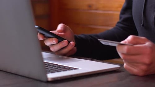 Paying with Phone and Credit Card Online