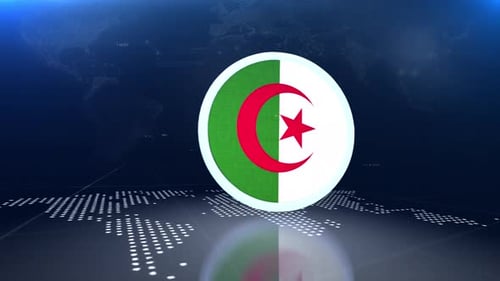 Algeria Flag Transition