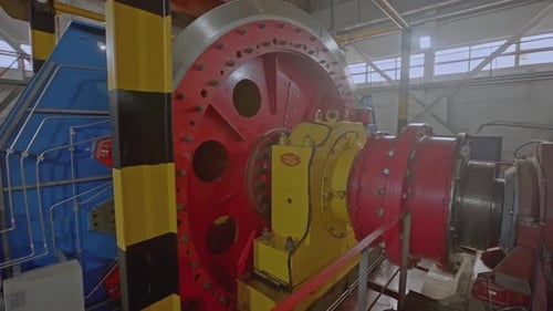 Huge Rotary Mechanism in Industrial Production Stock Clip Mine Lifting Machine in Modern Factory