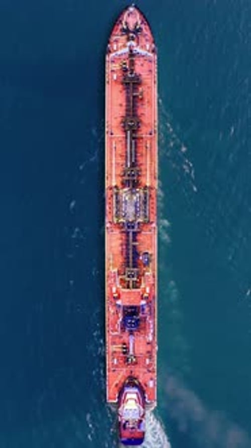 Global oil transportation through maritime logistics and petroleum shipping