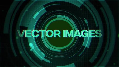 Futuristic Digital HUD Text Reveal