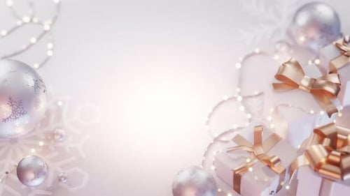 Hintergrund der Weihnachtsgeschenkbox