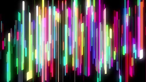 Vertical Light Lines Background Loop Background
