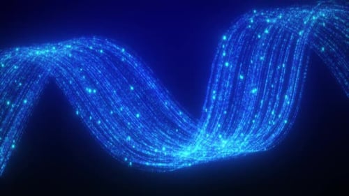 Glasfaser für die Datensignalübertragung