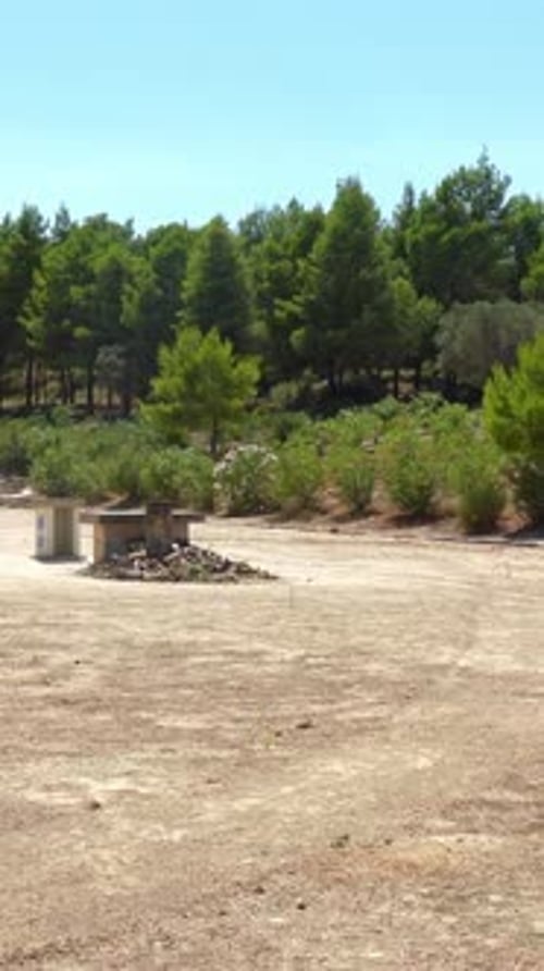 Ancient Greek Stadium Ruins in Nemea Greece