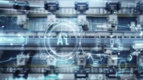 La inteligencia artificial controla el funcionamiento del transportador