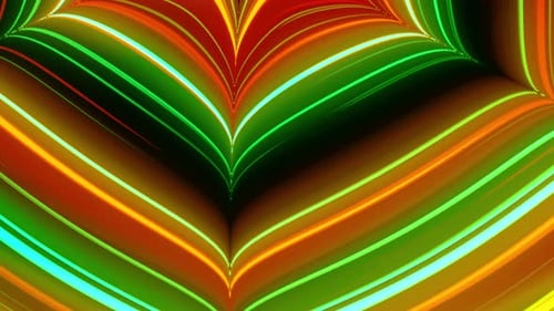 Abstract neon color Gradient wave rotate Background