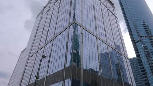 Moscow High Rise Buildings In The City Center