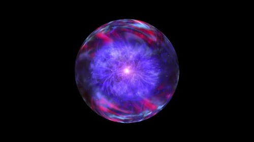 Abstract Energy Sphere with Swirling Cosmic Plasma