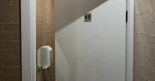 Teenage Girl Goes Out of Gender Neutral Restroom After Visiting in Public Place