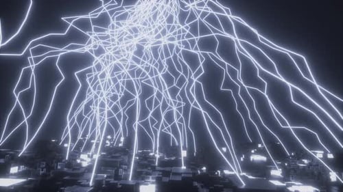 Sci-Fi Neons VJ Loop 014