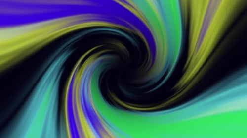 Vibrant Abstract Swirl Tunnel Loop Background