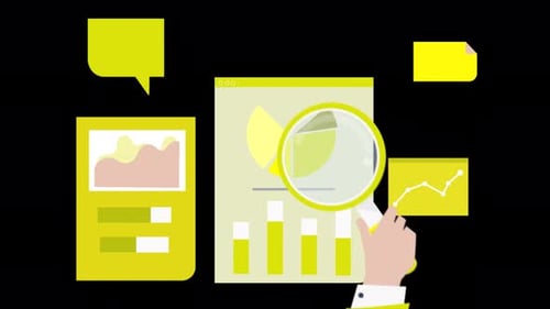 Yellow Business Analytics 4K Alpha