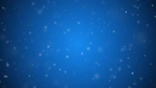 Abstraktes blaues Partikelfeld 4k