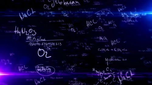 Mathematische Gleichungen, Formeln, Naturwissenschaften, chemische Gleichungen