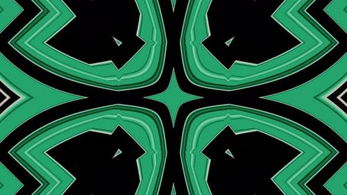 Psychedelic Geometric Patterns in Seamless Loop Animation