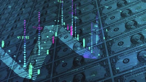 Technologie de réseau de visualisation de flux de données numériques abstraits, conception futuriste, lignes lumineuses, grille p