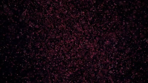 Abstract Red Particle Dust Formation and Dispersion Motion Background