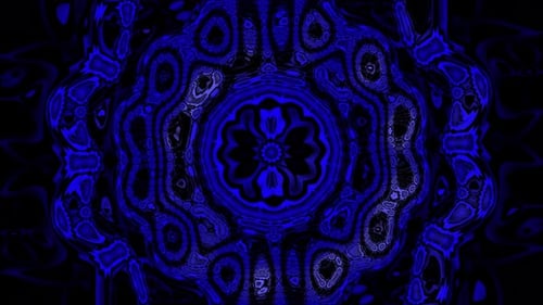 Fantastic Glossy Kaleidoscope Background | 4K