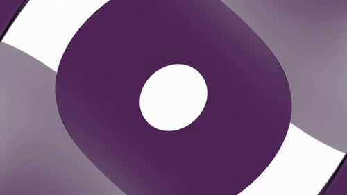 Spreading ovals with the hypnotic effect