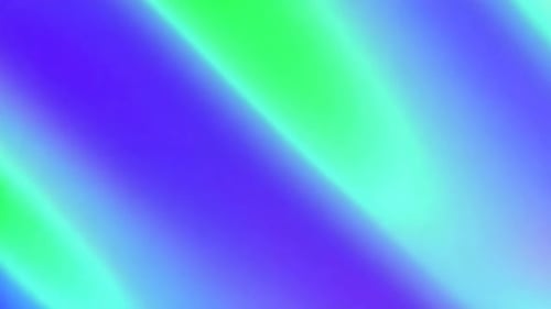 Vibrant Holographic Gradient Fluid Motion Video