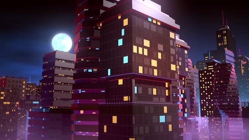 Noche de construcción