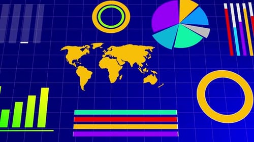 business analysis chart, finance report
