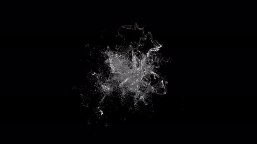 Dynamic Realistic Water Splash Burst Transition